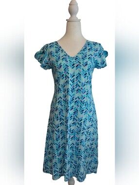 Fresh Produce Light Aqua Dress